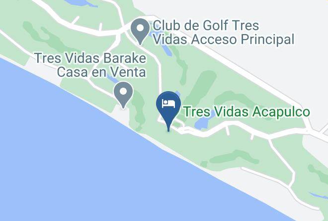 Acapulco De Juarez - Hotel Tres Vidas Acapulco Maps