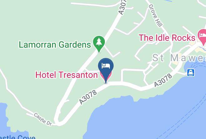 Cornwall - Hotel Tresanton Maps