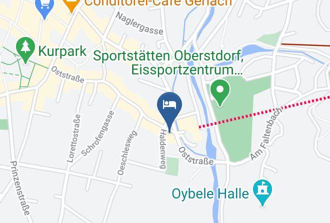 Oberallgau - Hotel Trettachstuble Oberstdorf Maps