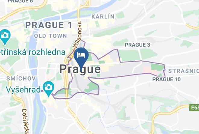 Prague - Hotel Trevi Maps