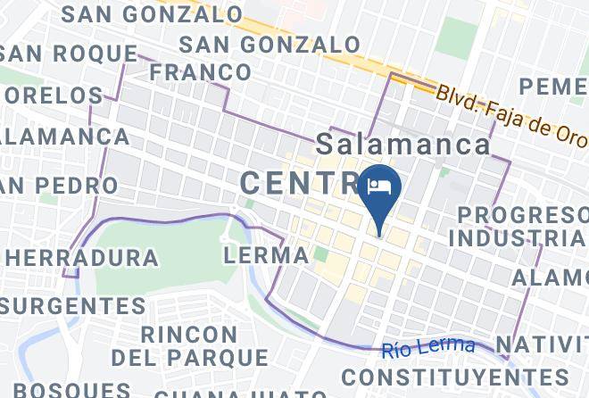 Salamanca - Hotel Trevi Maps