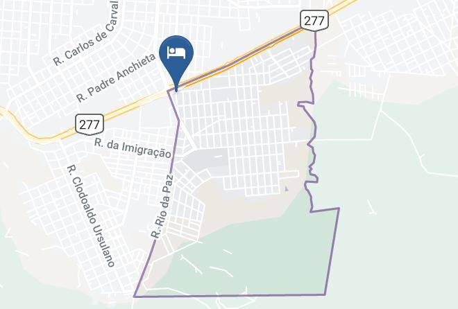 Hotel Trevo Cascavel Map