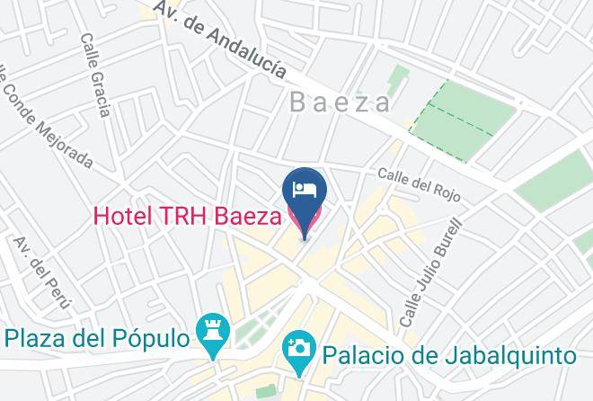 Jaen - Hotel Trh Baeza Maps