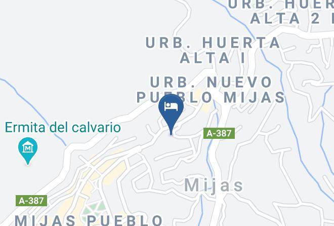 Malaga - Hotel Trh Mijas Maps