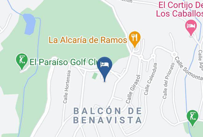 Malaga - Hotel Trh Paraiso Maps