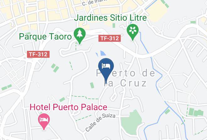 Santa Cruz De Tenerife - Hotel Trh Taoro Garden Maps