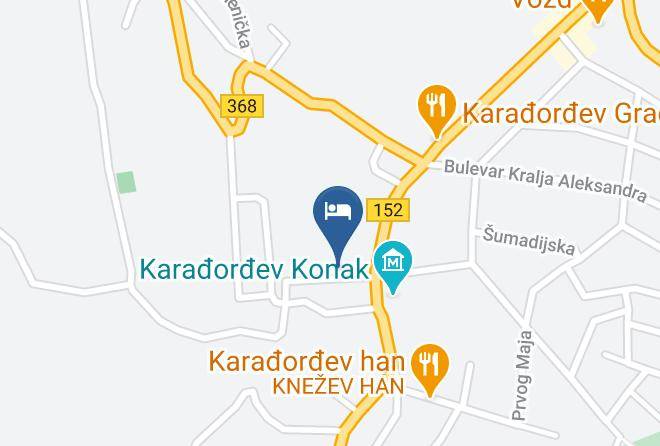 Sumadijski Okrug - Hotel Tri O Maps