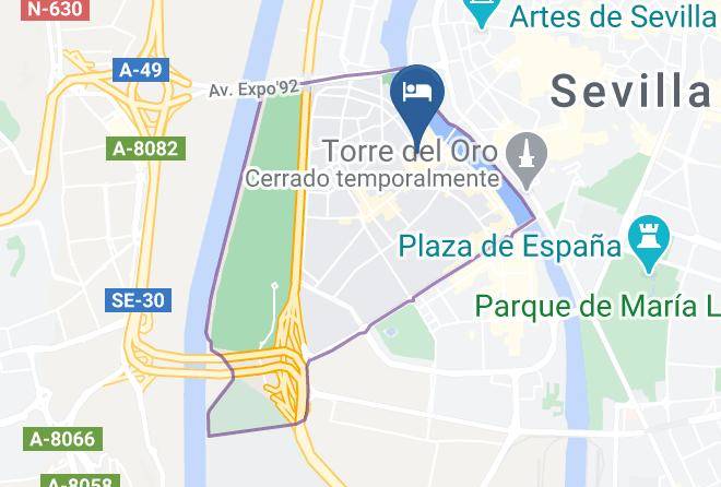 Seville - Hotel Triana Montalvan Maps