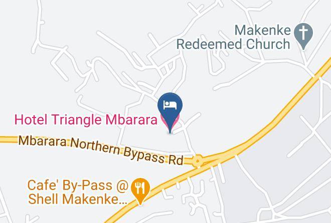 Mbarara - Hotel Triangle Mbarara Maps