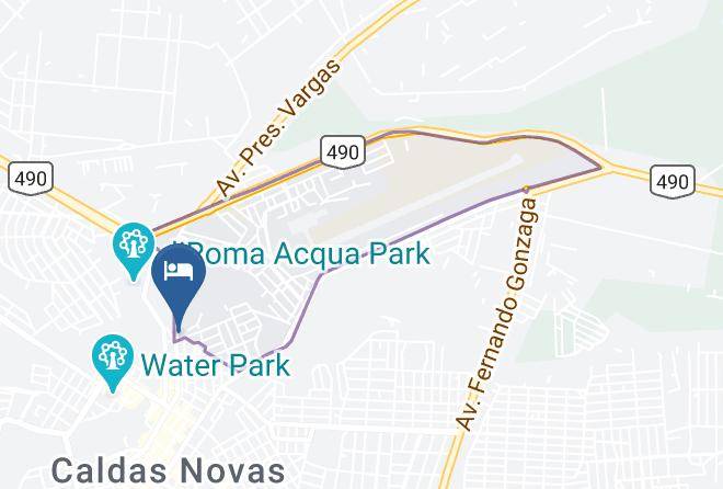 Caldas Novas - Hotel Triangulo Ltda Maps