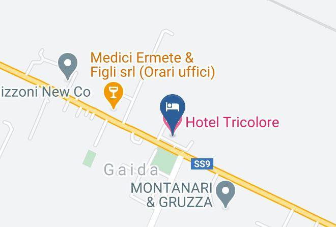 Reggio Emilia - Hotel Tricolore Maps