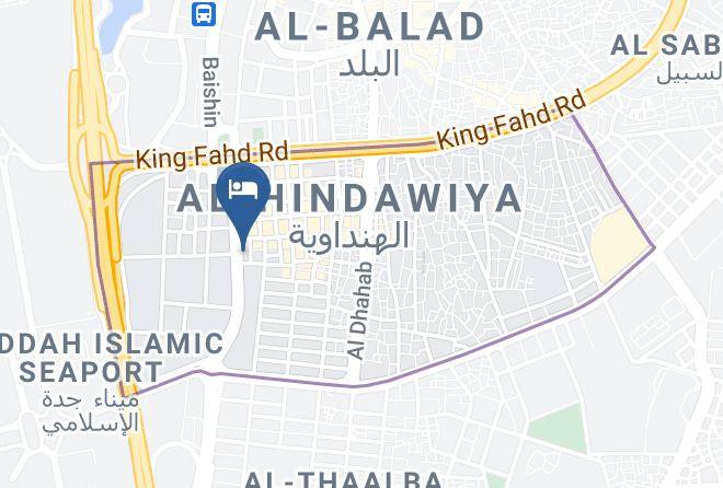 Jeddah - Hotel Trident Maps