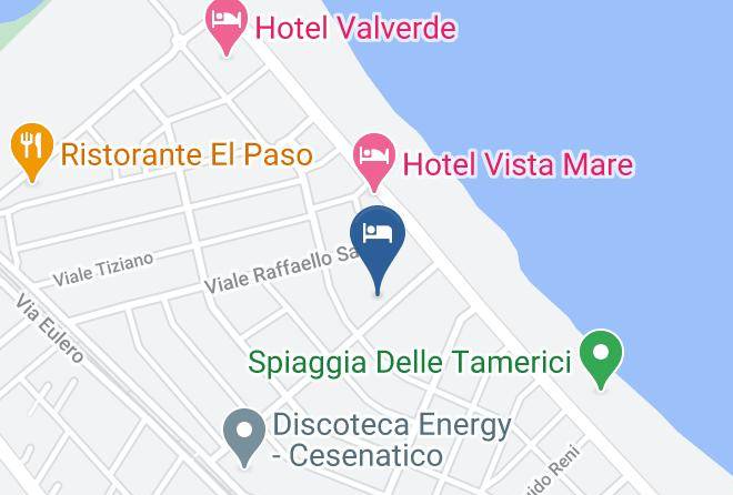 Forli - Hotel Tridentum Maps