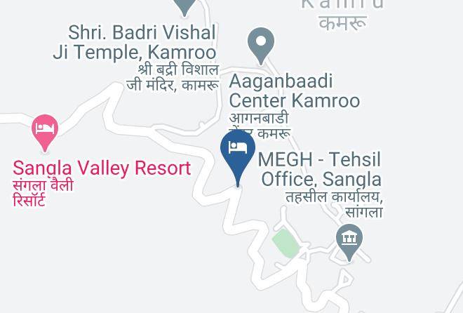 Sangla - Hotel Tridev Bhagwati Regency Maps