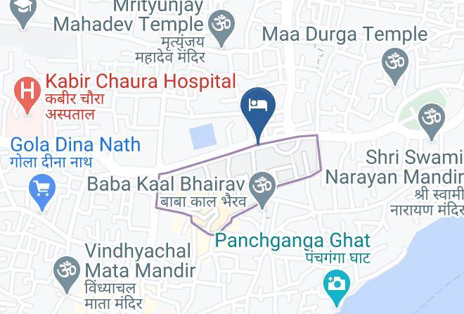 Varanasi - Hotel Tridev Maps