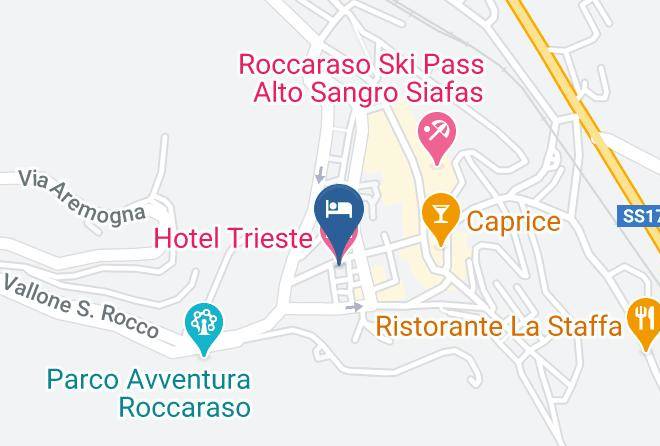 L Aquila - Hotel Trieste Maps