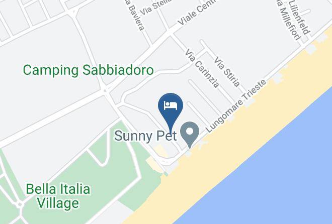 Udine - Hotel Trieste Mare Maps