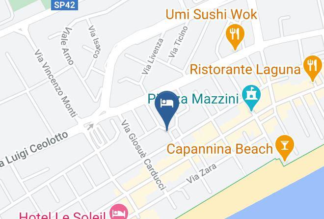 Venice - Hotel Trifoglio Maps