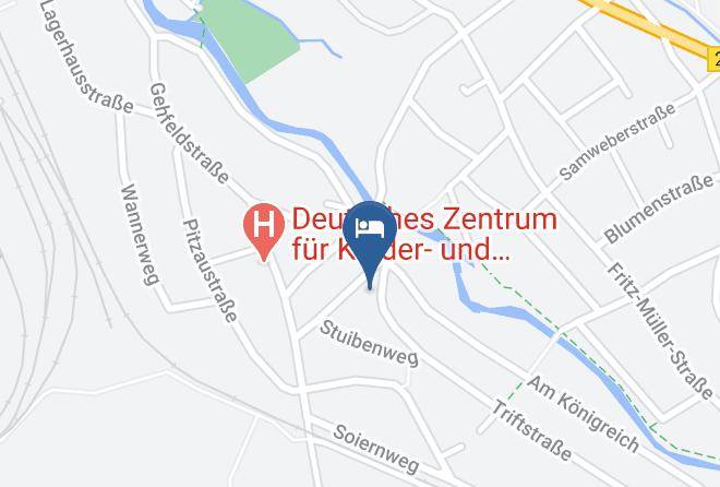 Garmisch Partenkirchen - Hotel Trifthof Garni Maps