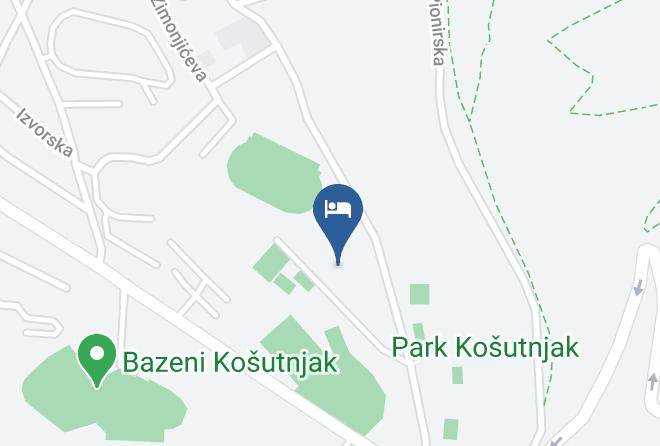 Belgrade City - Hotel Trim Maps