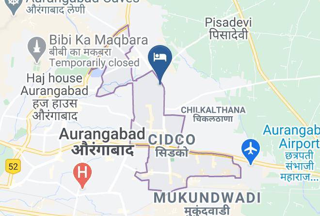 Aurangabad - Hotel Trimurti Maps