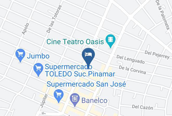 Pinamar - Hotel Trinidad Maps