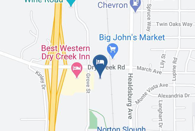 Sonoma - Hotel Trio Healdsburg Maps