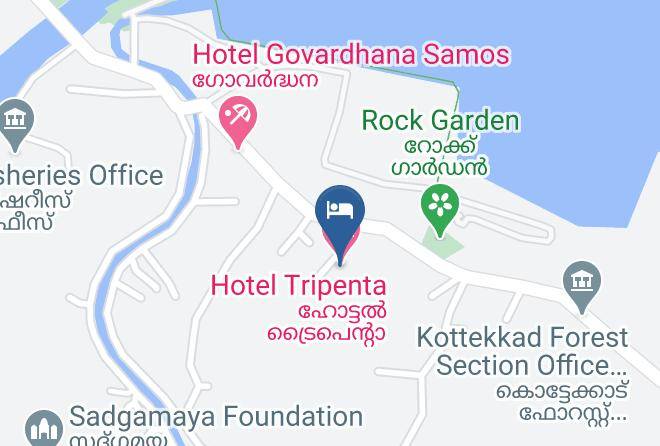Palakkad Sub District - Hotel Tripenta Maps