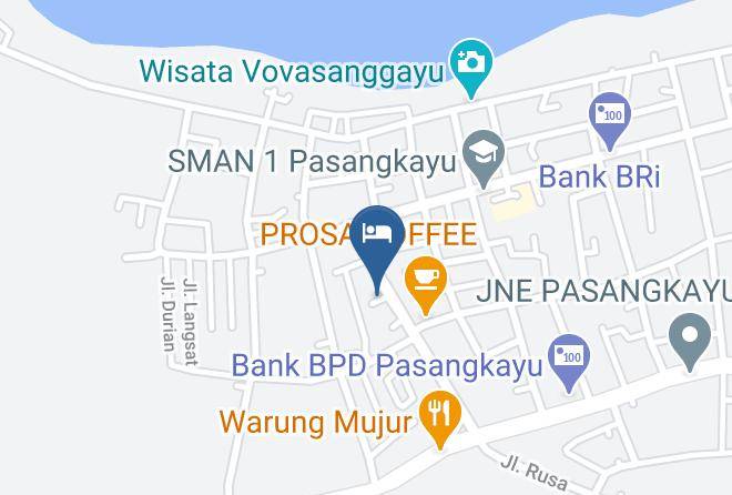 Mamuju Utara - Hotel Trisakti Maps