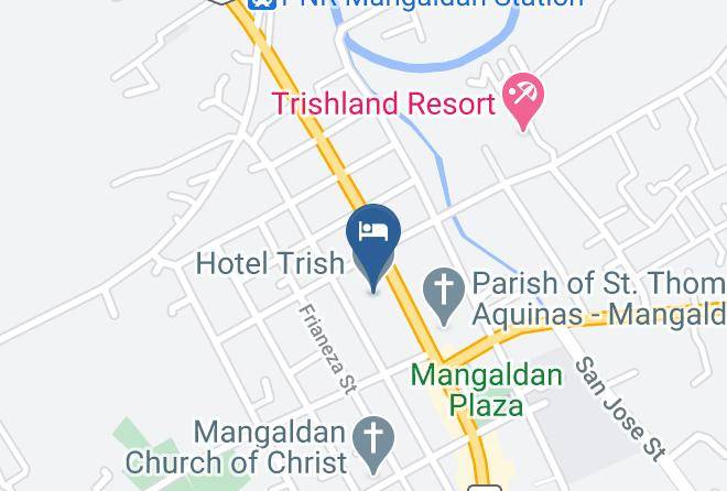 Pangasinan - Hotel Trish Maps