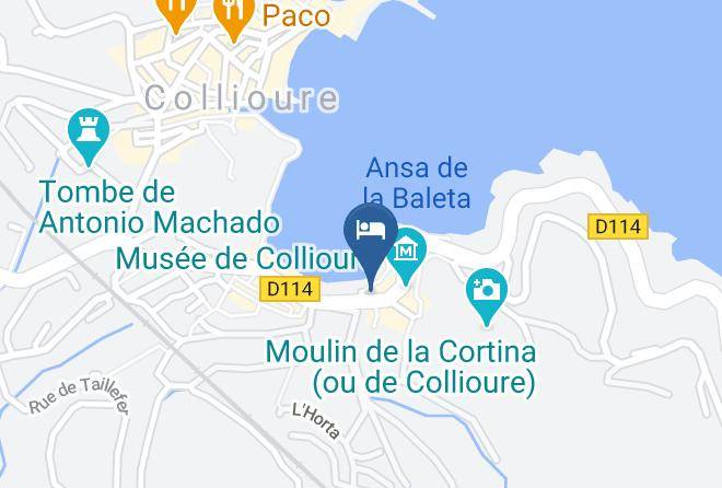 Pyrenees Orientales - Logis Hotel Le Triton Maps