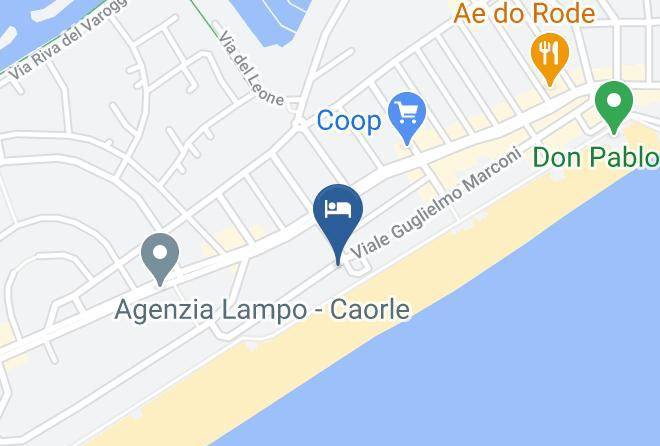 Venice - Hotel Tritone Caorle Maps