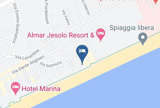 Venice - Hotel Tritone Jesolo Maps