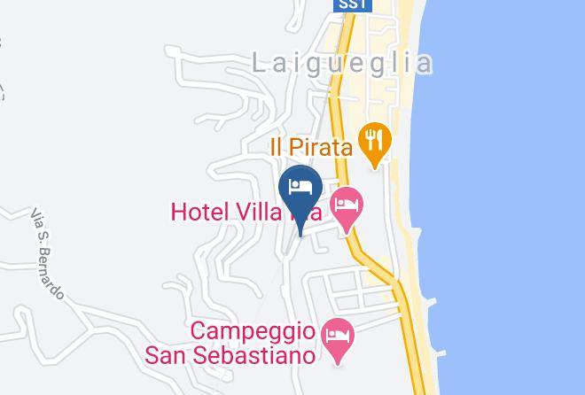Savona - Hotel Tritone Laigueglia Maps