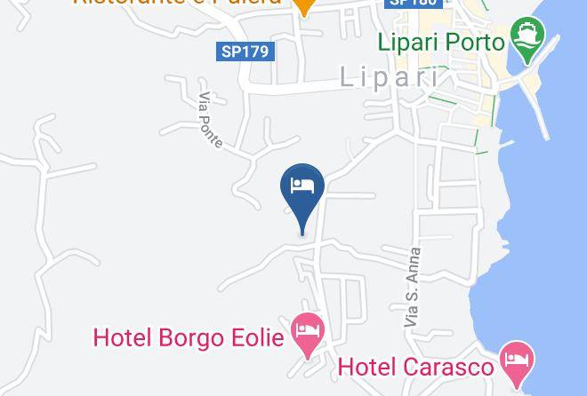 Messina - Hotel Tritone Lipari Maps