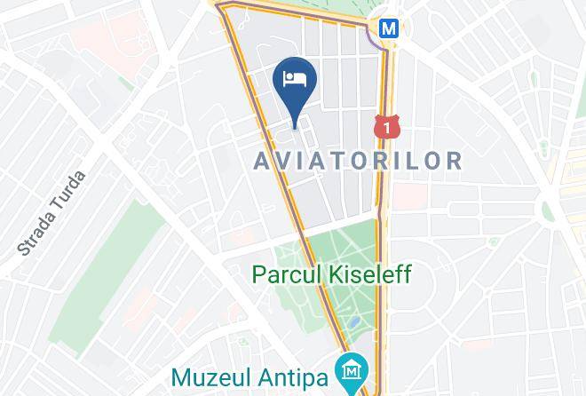 Bucharest - Hotel Triumf Maps