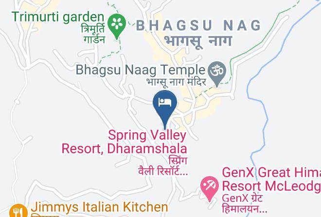 Dharmsala - Hotel Triund Maps