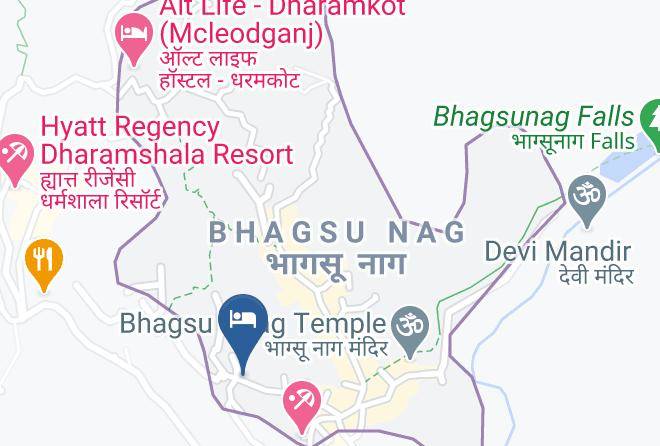 Dharmsala - Hotel Triund Heights Luxury Hotel Maps
