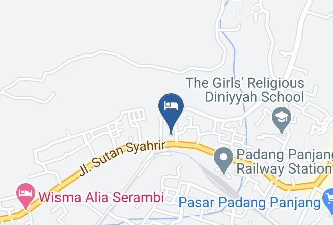 Padang Panjang - Hotel Trivadoh Maps