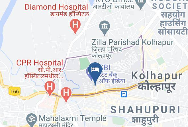Kolhapur - Hotel Triveni Maps