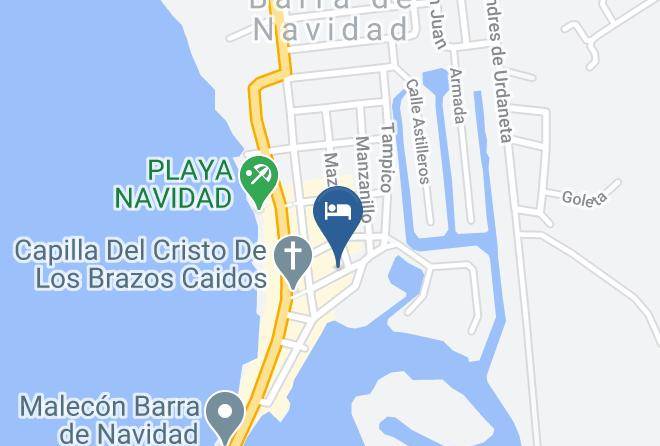 Cihuatlan - Hotel Trivento Maps