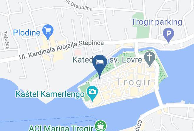 Hotel Trogir Map