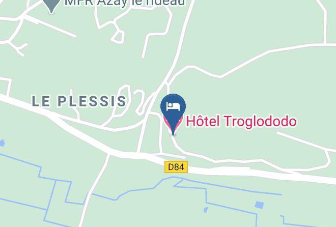 Indre Et Loire - Hotel Troglododo Maps