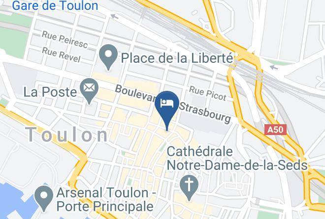 Var - Hotel Trois Dauphins Maps