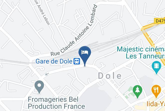 Jura - Hotel Trois Magot Maps