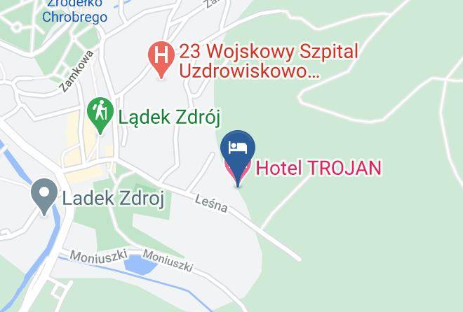 Hotel Trojan Map