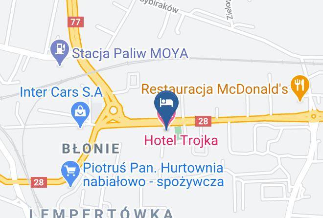 Przemysl - Hotel Trojka Maps