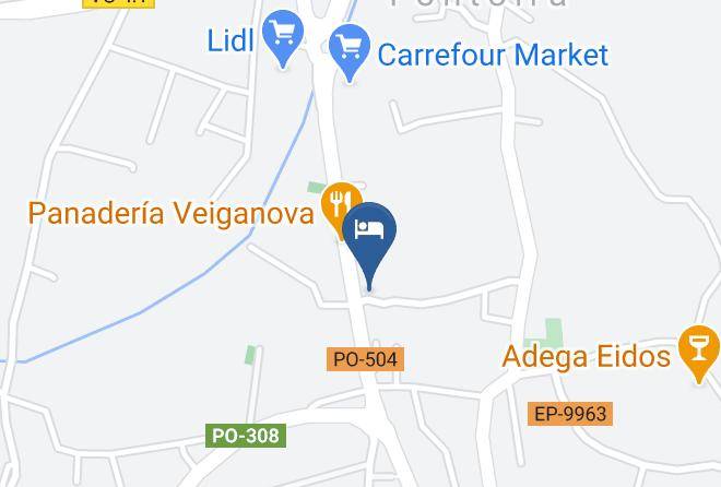 Pontevedra - Hotel Troncoso Maps