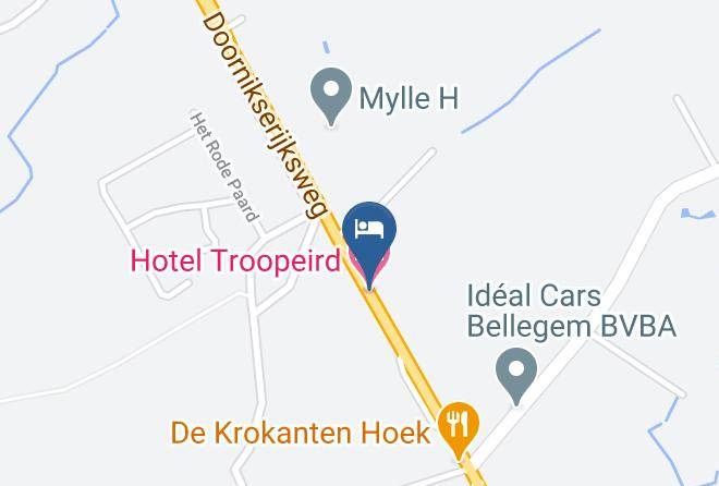 West Flanders - Hotel Troopeird Maps