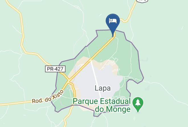 Lapa - Hotel Tropeiro Da Lapa Maps